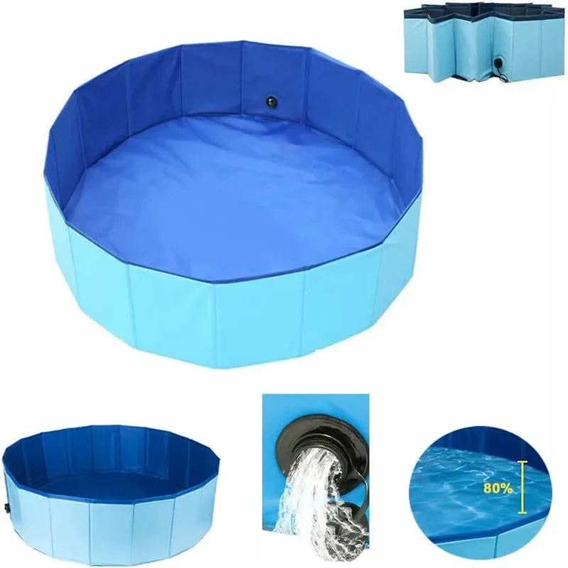 Foldable Dog Swimming Pool 1