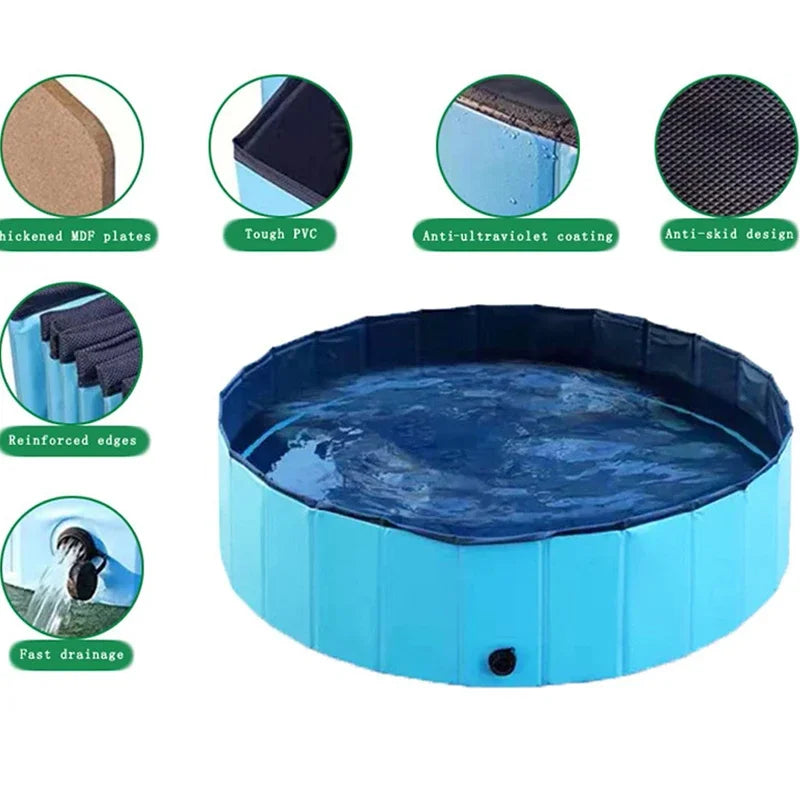 Foldable Dog Swimming Pool 1