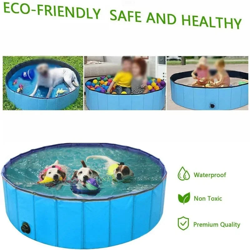 Foldable Dog Swimming Pool 1